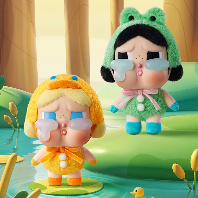 POPMART CRYBABY Crying Again Series-Vinyl Face Plush Blind Box