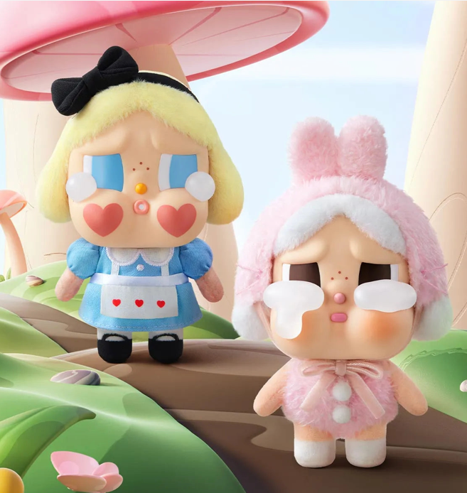 POPMART CRYBABY Crying Again Series-Vinyl Face Plush Blind Box