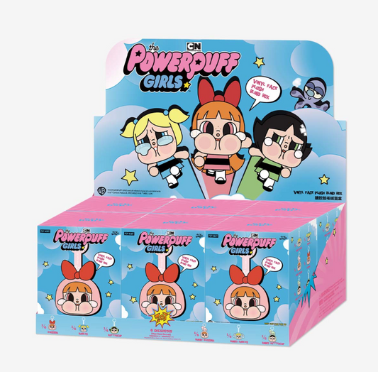 POPMART CRYBABY × Powerpuff Girls Series-Vinyl Face Plush Blind Box