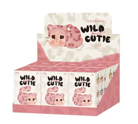 POPMART CRYBABY Wild But Cutie Series - Vinyl Plush Pendant Box
