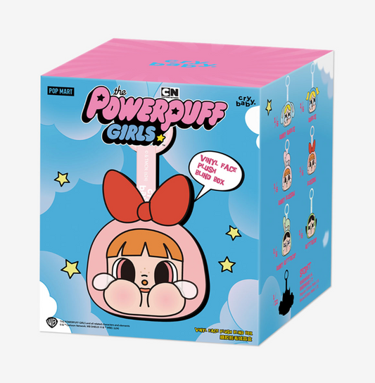 POPMART CRYBABY × Powerpuff Girls Series-Vinyl Face Plush Blind Box